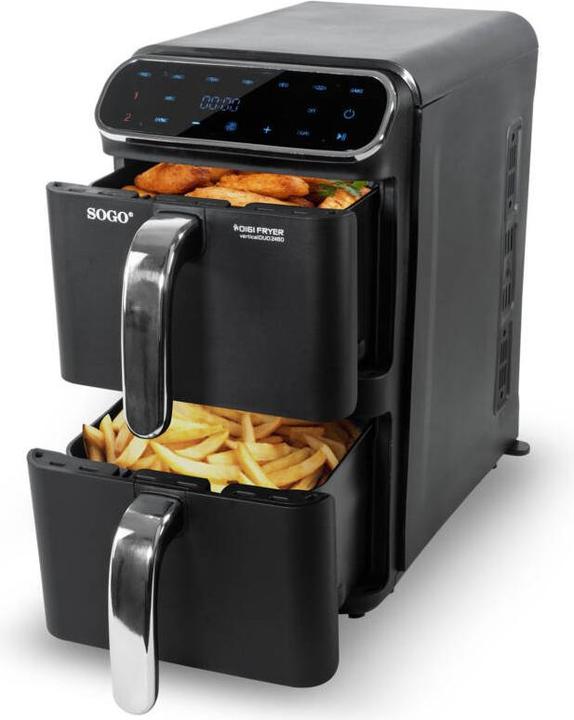 Sogo Air Fryer Dual Basket SS-10930 | 11L, 1800W