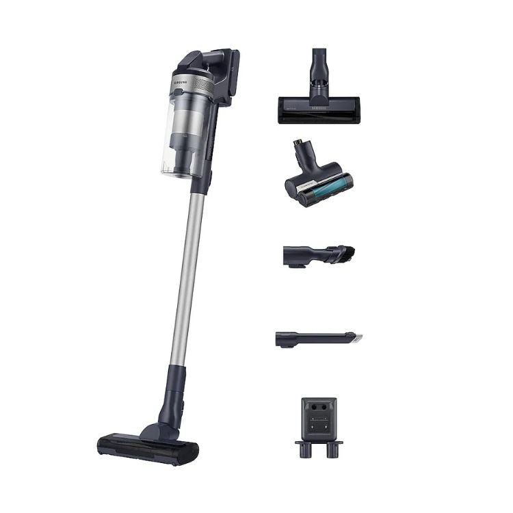 Samsung Vacuum Cleaner Cordless Jet 65 Pet Stick – 150W, 40 Min, Multi Cyclone,VS15A60AGR5 , Black Chrometal
