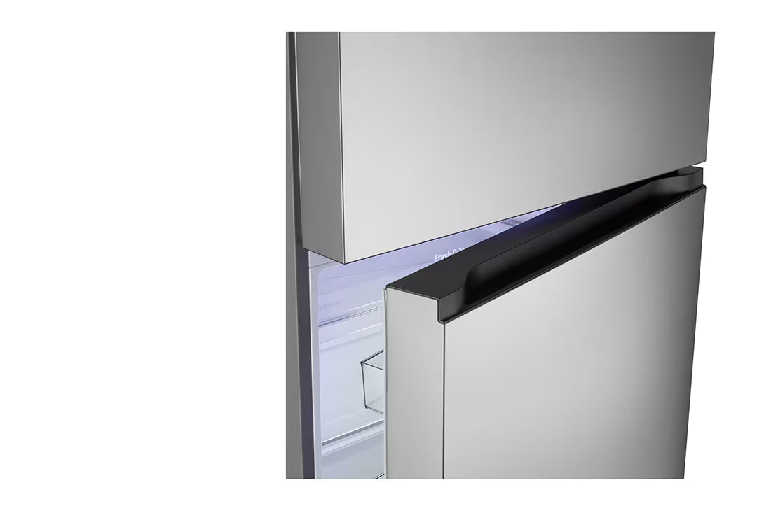 ثلاجة إل جي بفريزر علوي – 656 لتر | Door Cooling+ | GRB-862BVLB، فضي