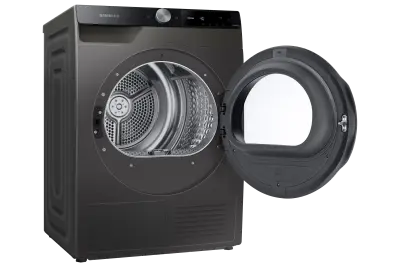 Samsung Dryer, Heat Pump, 9 KG DV90T6240LX, Dark Inox