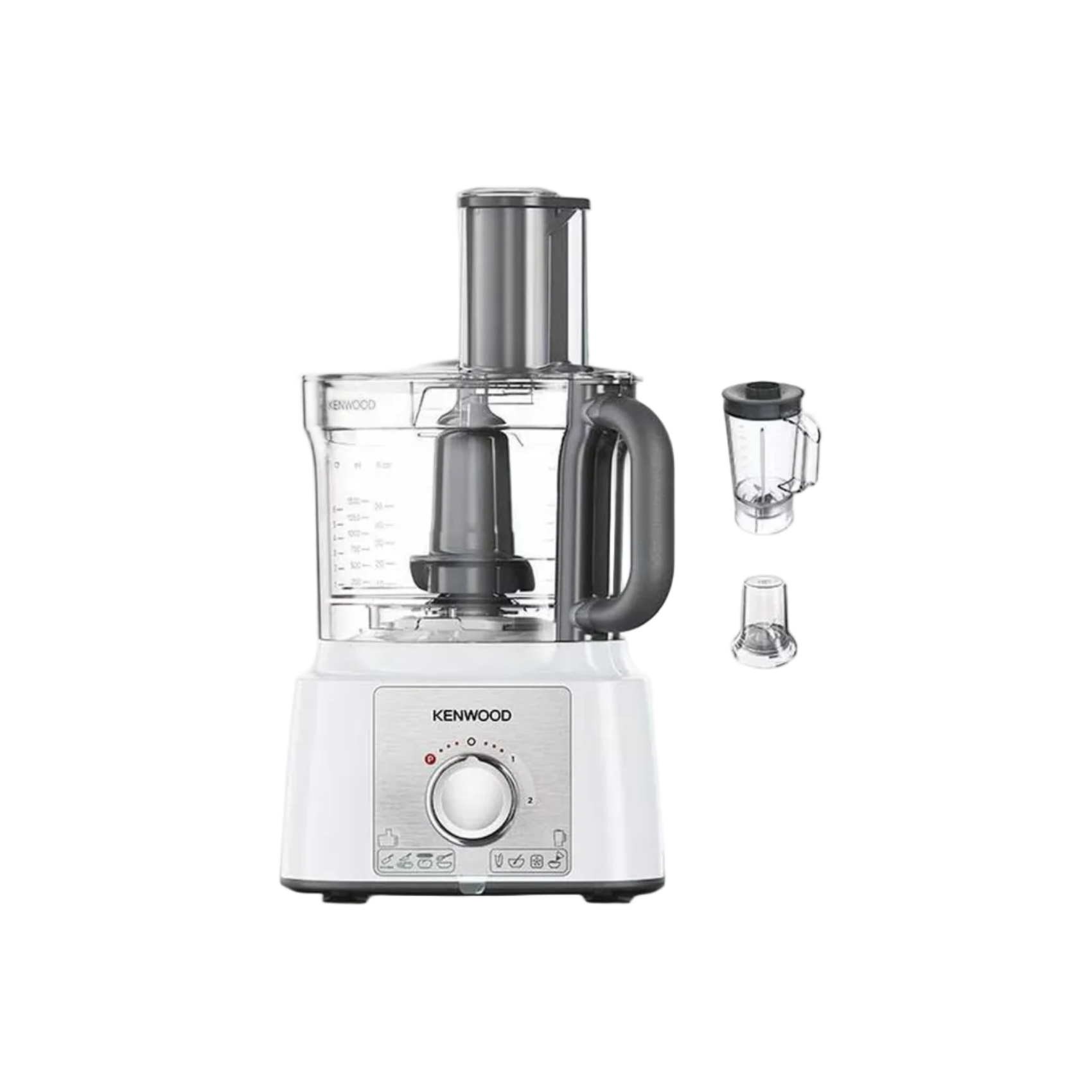 Kenwood Food Processor Multi-Functional  1000W | 3L Bowl, Blender, Grinder & Whisk | FDP65.400WH