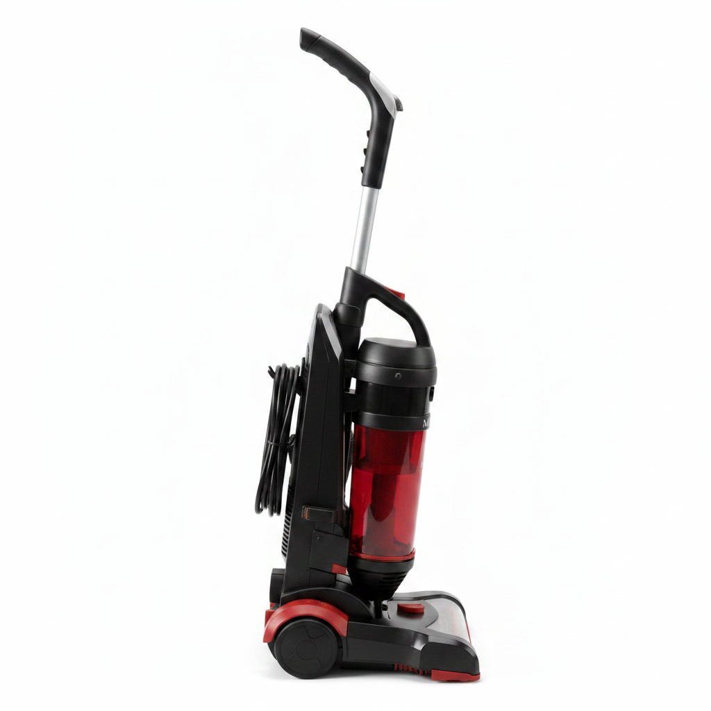 Mirage Upright Vacuum Cleaner 1200W – Bagless | Cyclonic | 5m Cord | 33cm Path | Red