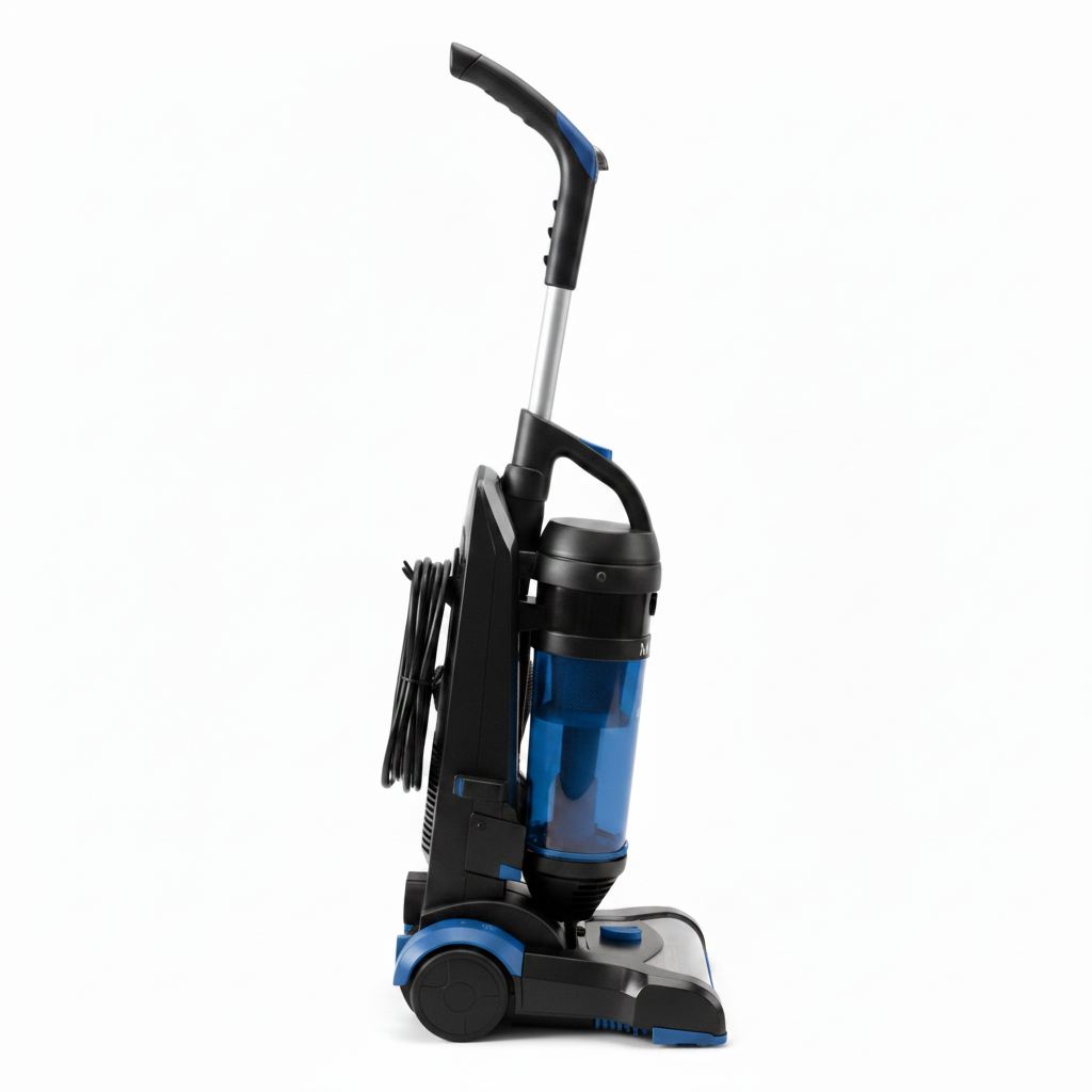 Mirage Upright Vacuum Cleaner 1200W – Bagless | Cyclonic | 5m Cord | 33cm Path | Blue