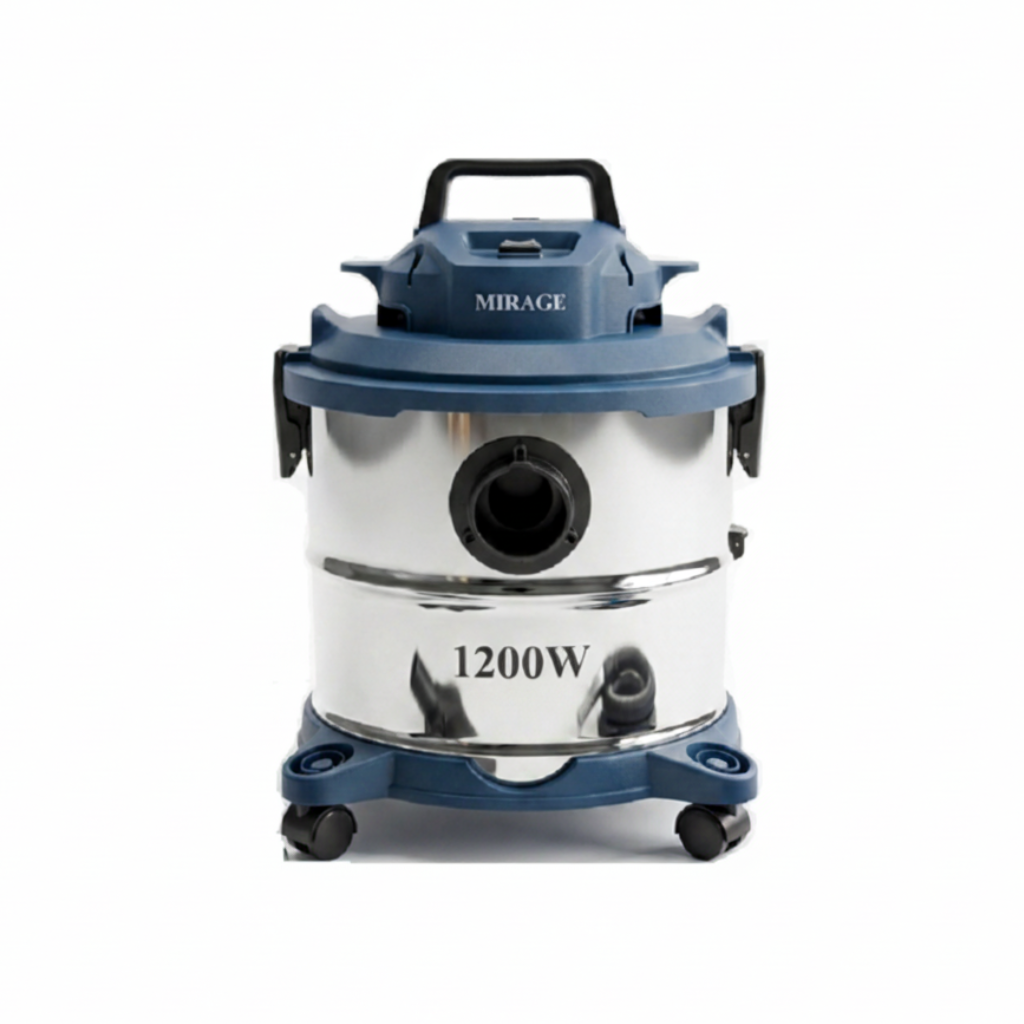 Mirage Barrel Vacuum Cleaner Wet & Dry 1200W – 20L | HEPA | Blue | M-CV20L