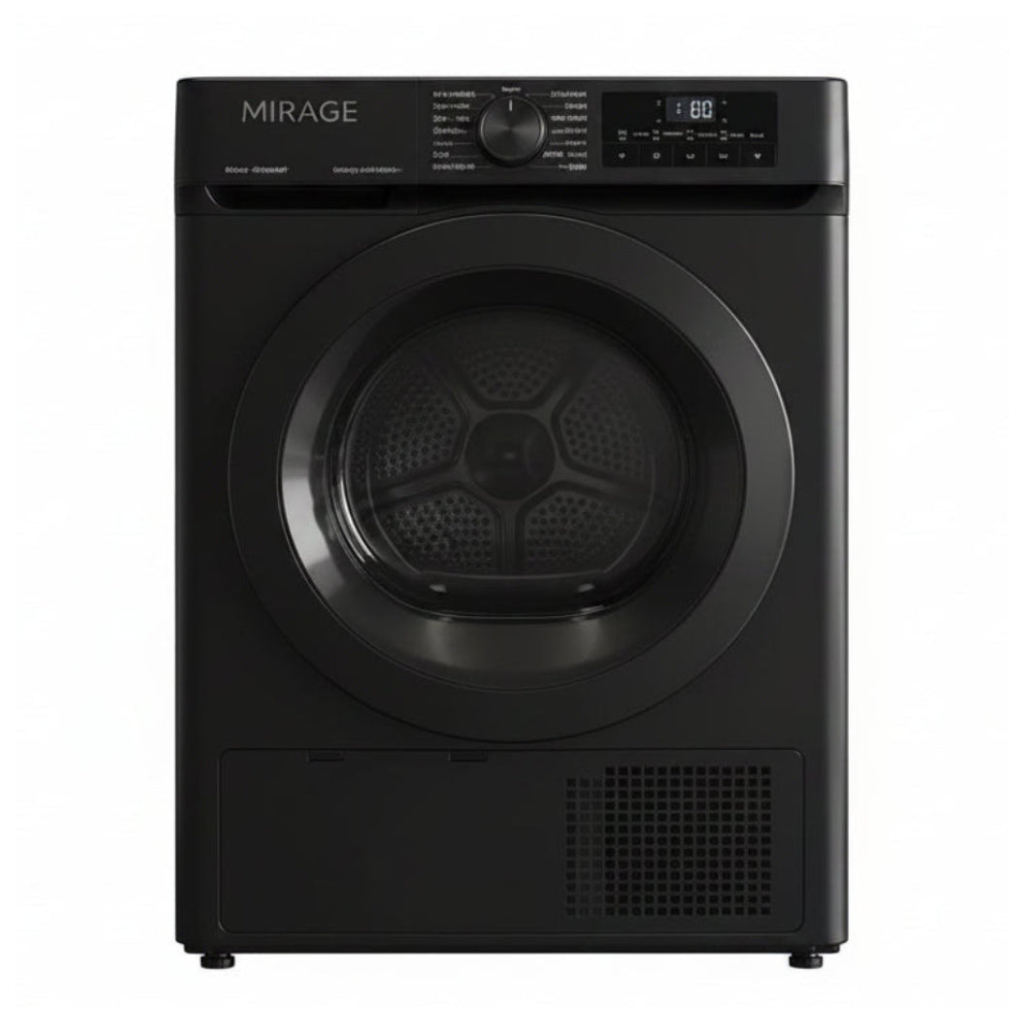 Mirage Heat Pump Inverter Condenser Dryer 10 Kg Black | DCR10INV-B