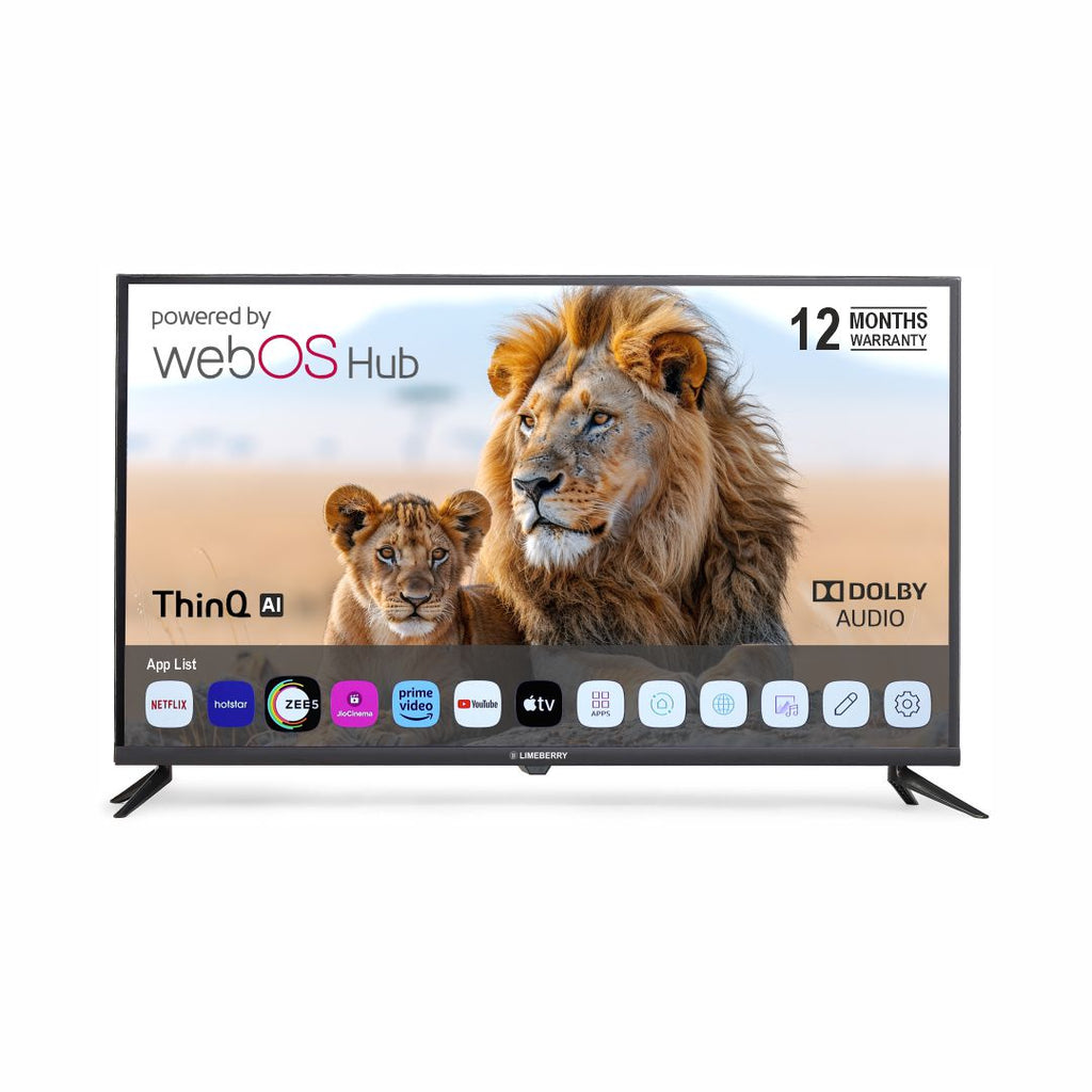 تلفزيون ميراج LED، 43 بوصة، دقة Full HD، نظام التشغيل الذكي WebOS، MTV43FHW