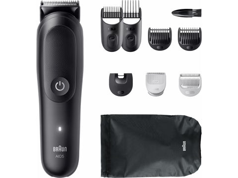 Braun Trimmer All-in-One Series 5, 9-in-1 Grooming Kit, AIO5540