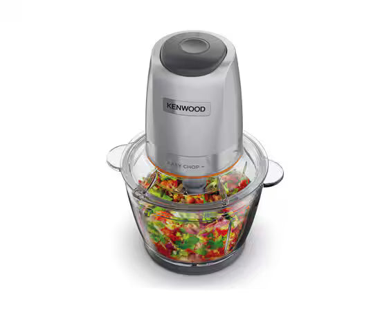 Kenwood Food Chopper Stainless Steel 500W | 1.2L SS Bowl, Quad Blade, Dripper Pro, Ice Crush | CHP62