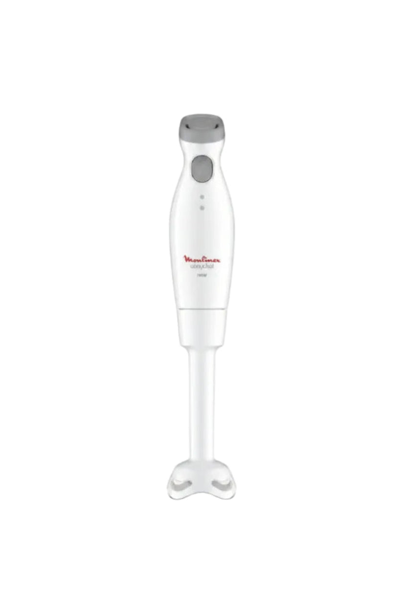 Moulinex Hand Blender Easychef 450W – 2 Speeds, Zelkrom Blades, Splash Guard, 800ml Cup, White | DD45A1