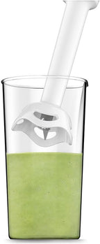 Moulinex Hand Blender Easychef 450W – 2 Speeds, Zelkrom Blades, Splash Guard, 800ml Cup, White | DD45A1