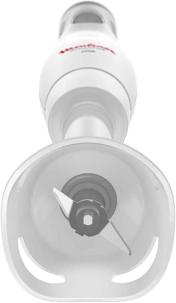 Moulinex Hand Blender Easychef 450W – 2 Speeds, Zelkrom Blades, Splash Guard, 800ml Cup, White | DD45A1
