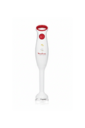 Moulinex Hand Blender Turbomix Plus 350W – 800ml Beaker, Stainless Steel Foot, Dishwasher-Safe, White | DD100141