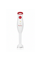 Moulinex Hand Blender Turbomix Plus 350W – 800ml Beaker, Stainless Steel Foot, Dishwasher-Safe, White | DD100141