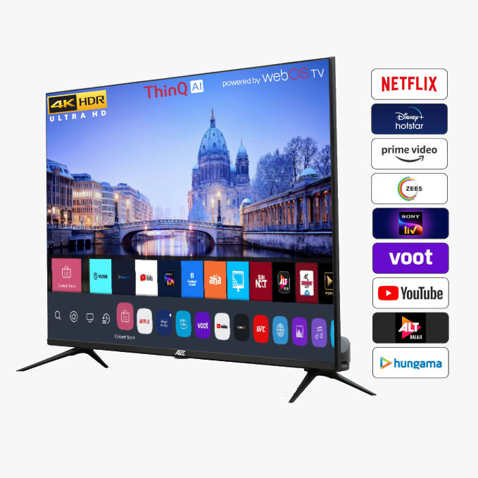 تلفزيون ميراج LED، 43 بوصة، دقة Full HD، نظام التشغيل الذكي WebOS، MTV43FHW