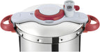 Tefal ClipsoMinut' Perfect Pressure Cooker 7.5L | Stainless Steel Timer, Induction, With Timer | P4624831