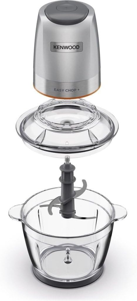 Kenwood Food Chopper Stainless Steel 500W | 1.2L SS Bowl, Quad Blade, Dripper Pro, Ice Crush | CHP62