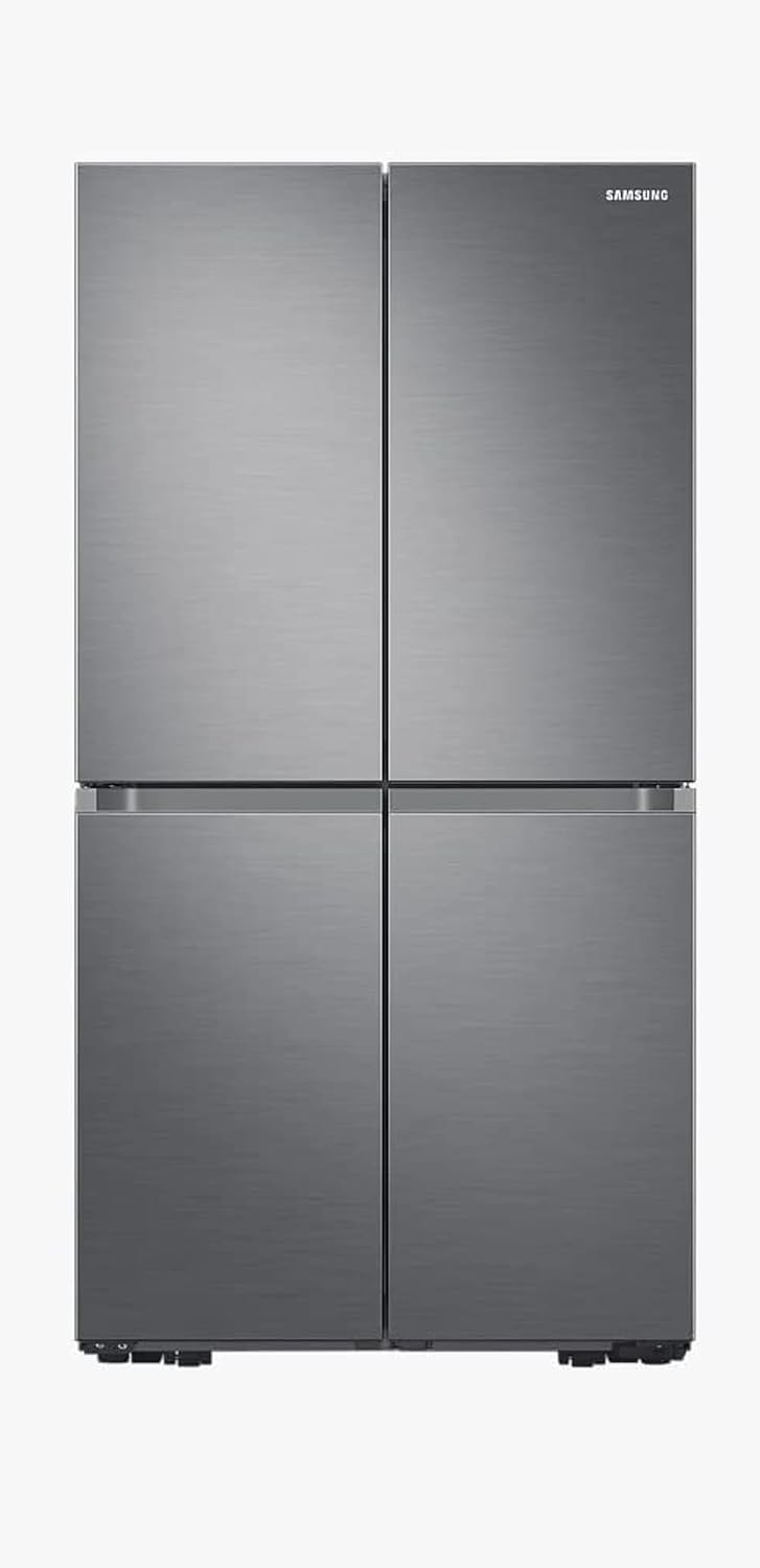 Samsung refrigerator 4 doors, Inverter, RF59A7010SL, Silver