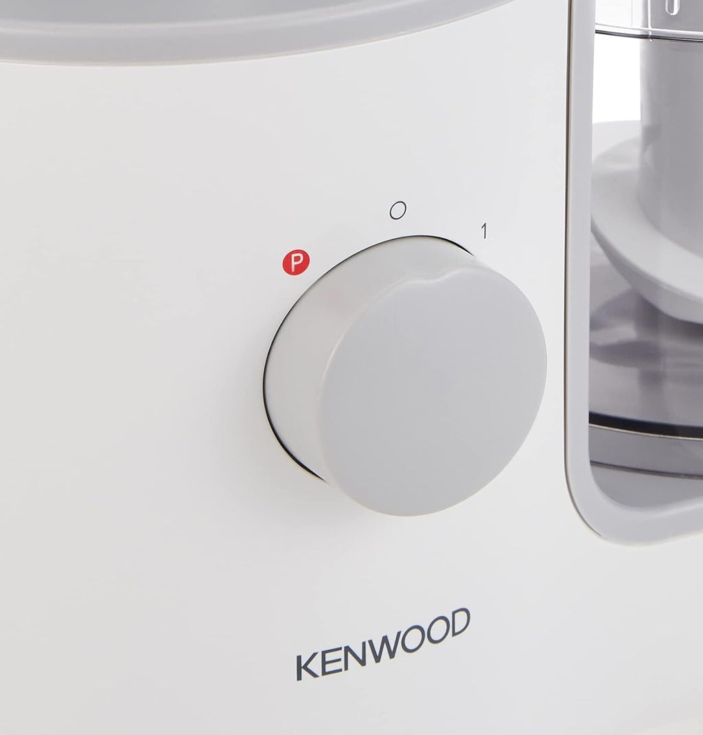 Kenwood Food Processor + Blender 600W | 1.4L Bowl, 2 Speeds + Pulse | FP190