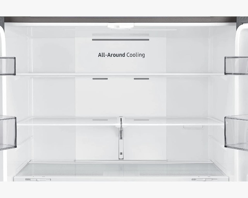 Samsung refrigerator 4 doors, Inverter, RF59A7010SL, Silver