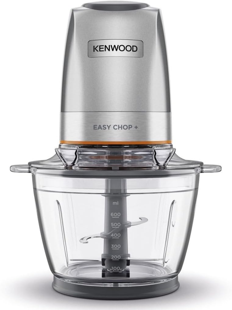 Kenwood Food Chopper Stainless Steel 500W | 1.2L SS Bowl, Quad Blade, Dripper Pro, Ice Crush | CHP62