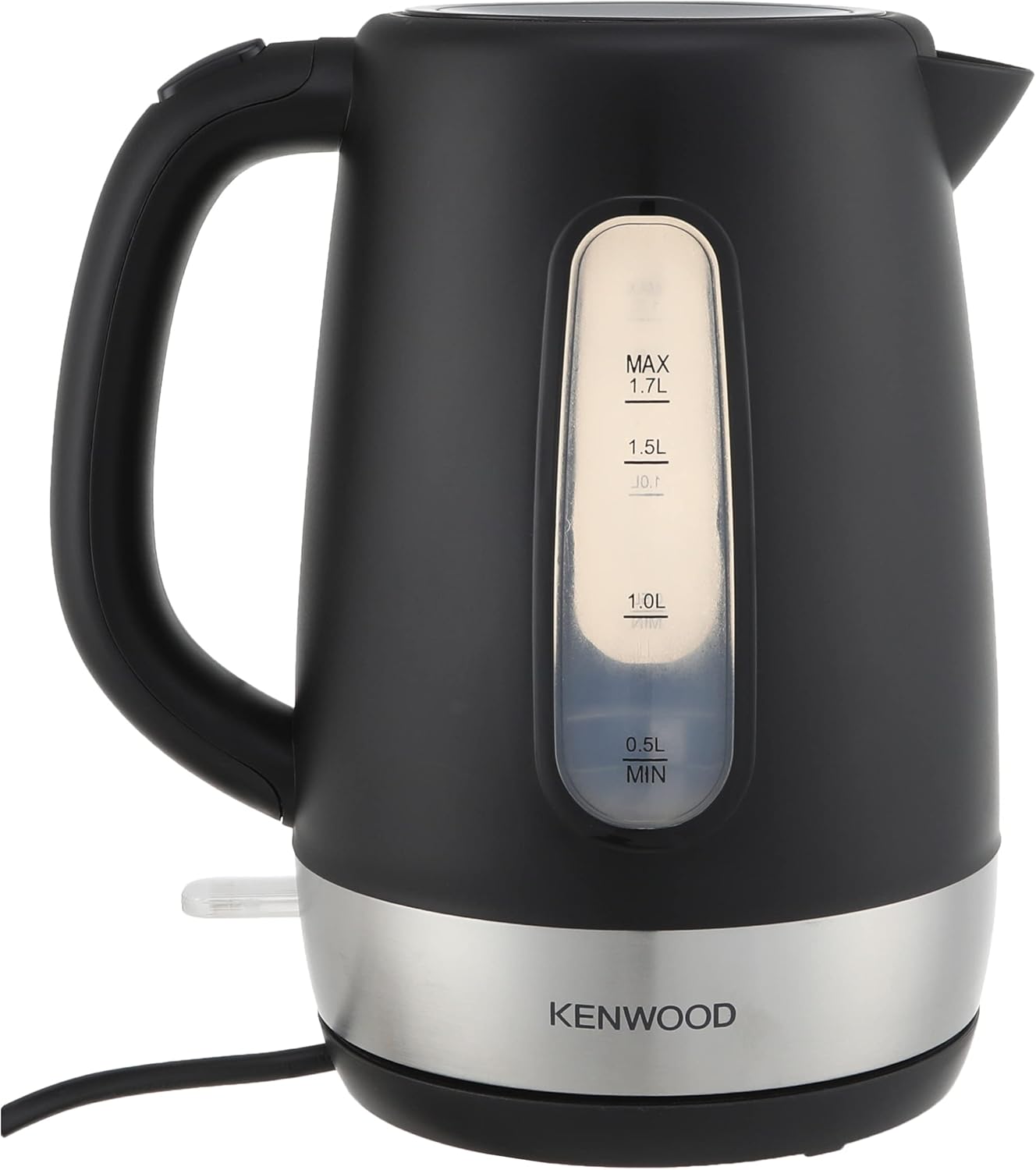 Kenwood Kettle Cordless Electric 1.7L – 2200W, Rapid Boil, Auto Shut-Off, Black, ZJP01.A0BK