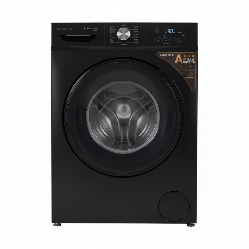 Mirage Front Load Washing Machine 7 Kg Black 1000 RPM | MWF717KG-B