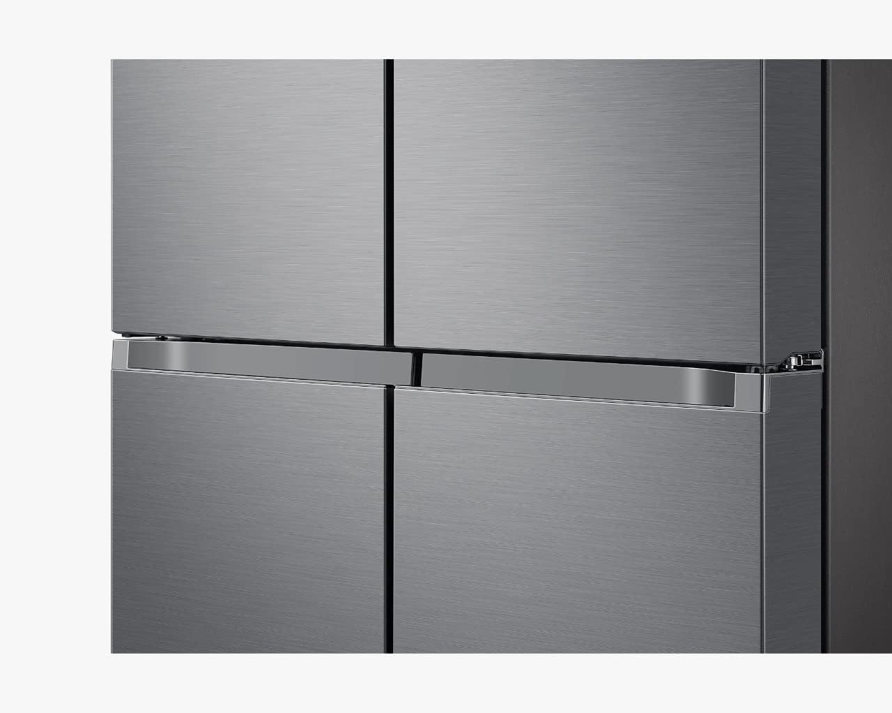 Samsung refrigerator 4 doors, Inverter, RF59A7010SL, Silver