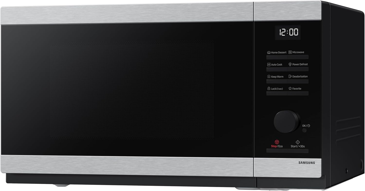 Samsung Microwave 32L – Grill, Power Defrost, TDS, Dial Control, Stainless, MS32DG4504ATSG