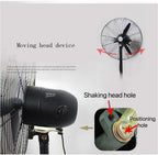 Farco Stand Fan 30" Industrial – 160W, 3 Speeds, Copper Motor, 7kg Base – FAC-750