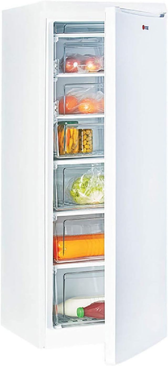 Vox Upright Freezer 188L – White, Static Cooling, Defrost, VF-2550E