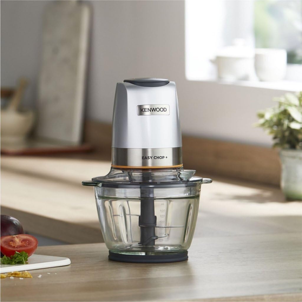 Kenwood Food Chopper Stainless Steel 500W | 1.2L SS Bowl, Quad Blade, Dripper Pro, Ice Crush | CHP62