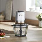 Kenwood Food Chopper Stainless Steel 500W | 1.2L SS Bowl, Quad Blade, Dripper Pro, Ice Crush | CHP62