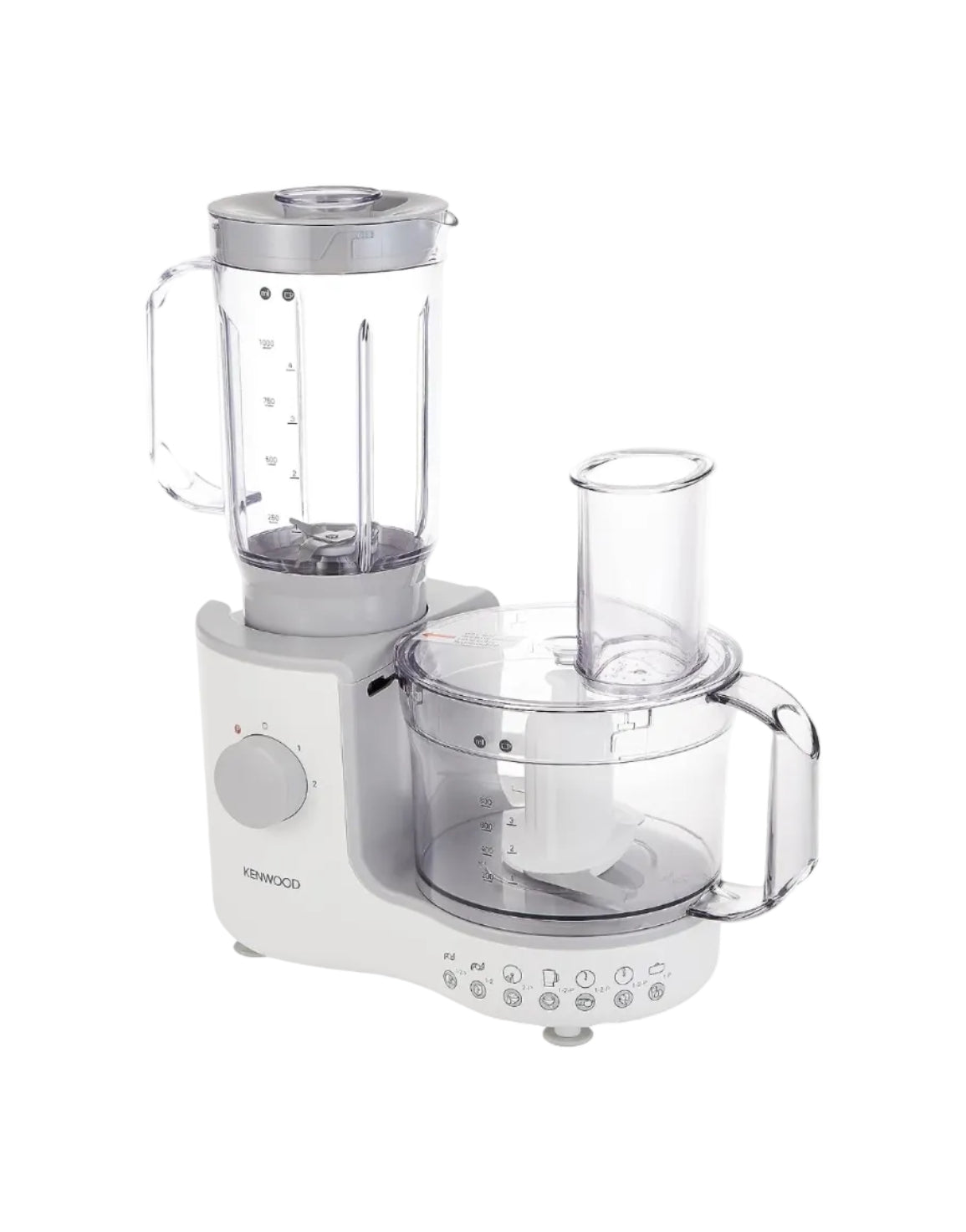 Kenwood Food Processor + Blender 600W | 1.4L Bowl, 2 Speeds + Pulse | FP190