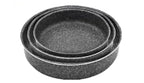 Mirage Grey Granite Coated Baking Pan Set 3 Pcs | M-BP3040