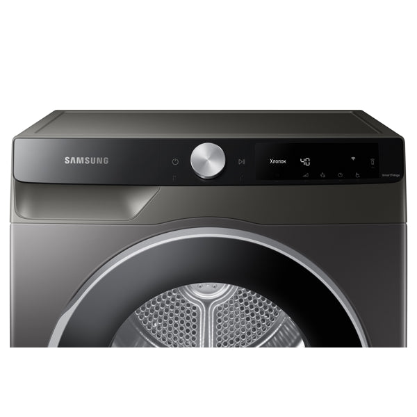 Samsung Dryer, Heat Pump, 9 KG DV90T6240LX, Dark Inox