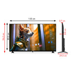 تلفزيون KB ELEMENTS الذكي QLED 4K مقاس 70 بوصة بنظام WebOS، تصميم بدون إطار (ELT70WQ8DE)