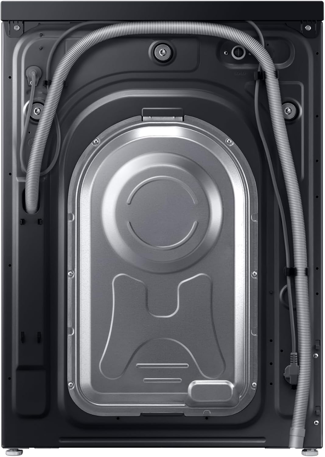 غسالة سامسونج ذات التحميل الأمامي، 9 كجم، WW90CGC04DABSG، أسود