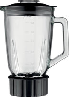 Kenwood Glass Blender 800W | 2L Glass Jar, Grinder, Meat Chopper, Ice Crush, Silver | BLP44.270SS