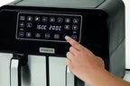 Kenwood Air Fryer 8L Healthy Fry Dual Basket – 1700W, Touchscreen, Sync Cook, Matte Black | HFM75.000MB