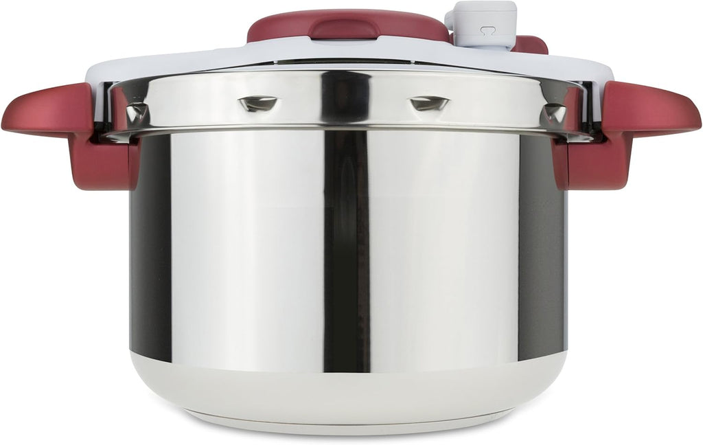 Tefal Pressure Cooker ClipsoMinut' Perfect 6L | Stainless Steel, Timer, Steamer Basket | P4620733