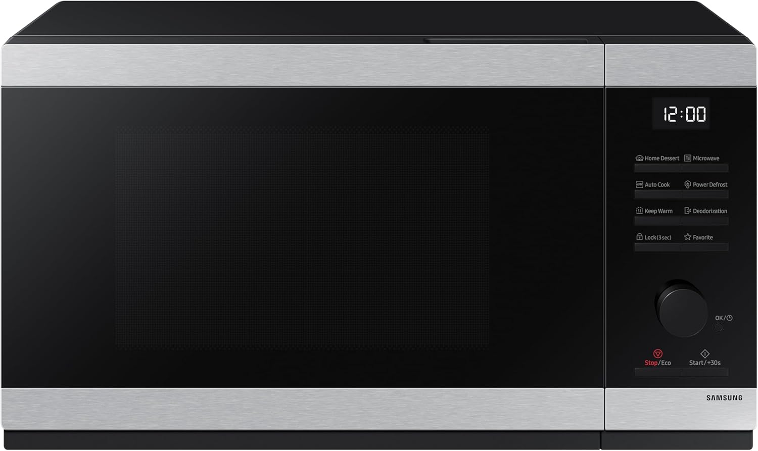 Samsung Microwave 32L – Grill, Power Defrost, TDS, Dial Control, Stainless, MS32DG4504ATSG