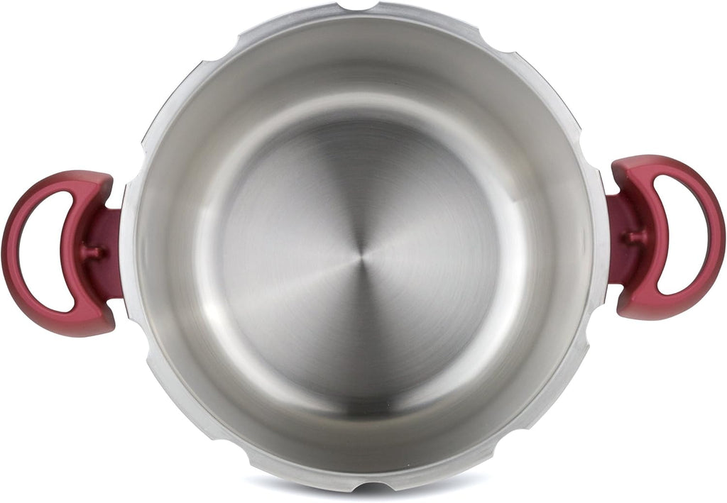 Tefal Pressure Cooker ClipsoMinut' Perfect 6L | Stainless Steel, Timer, Steamer Basket | P4620733
