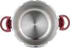 Tefal Pressure Cooker ClipsoMinut' Perfect 6L | Stainless Steel, Timer, Steamer Basket | P4620733