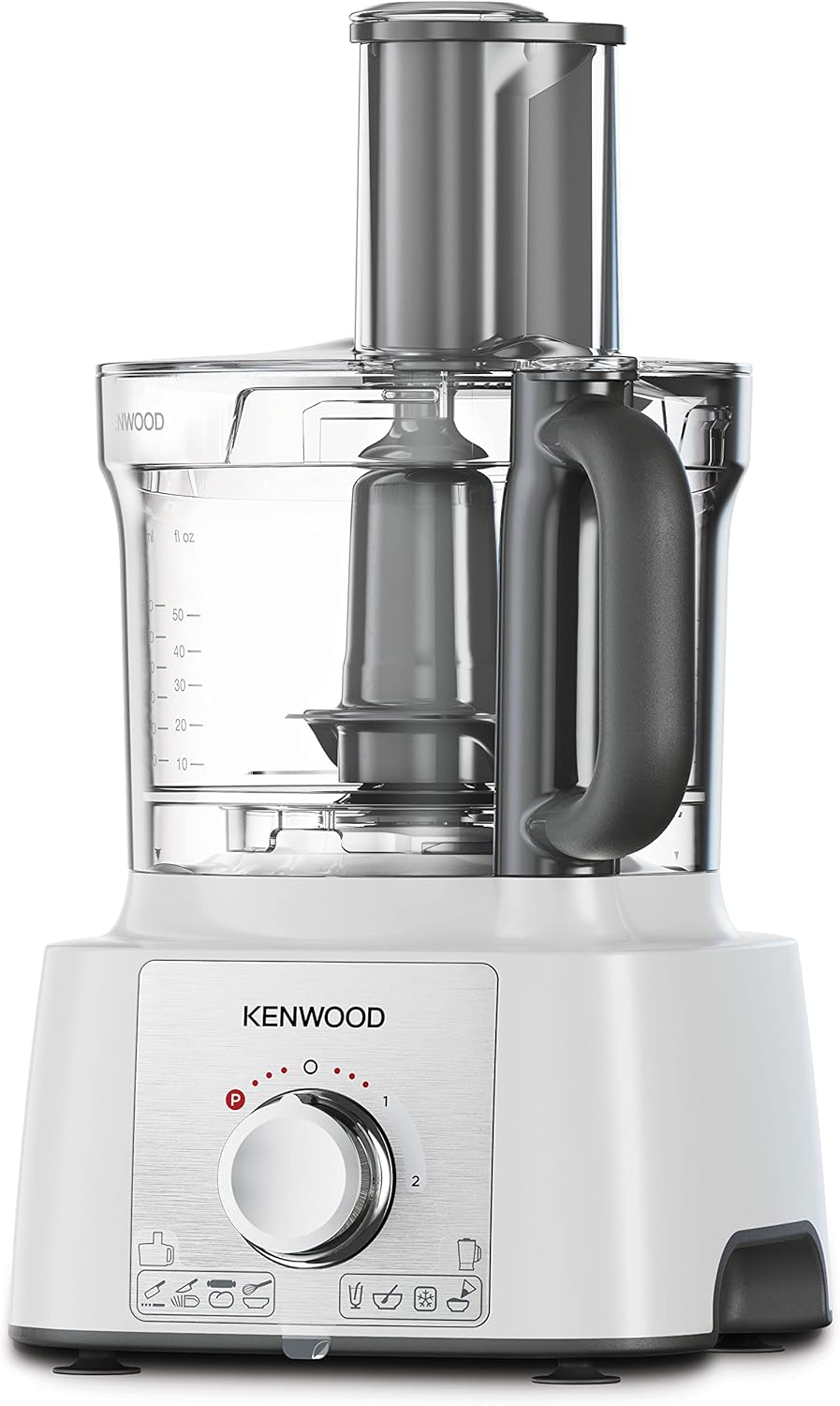 Kenwood Food Processor Multi-Functional  1000W | 3L Bowl, Blender, Grinder & Whisk | FDP65.400WH