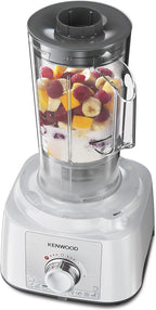 Kenwood Food Processor Multi-Functional  1000W | 3L Bowl, Blender, Grinder & Whisk | FDP65.400WH