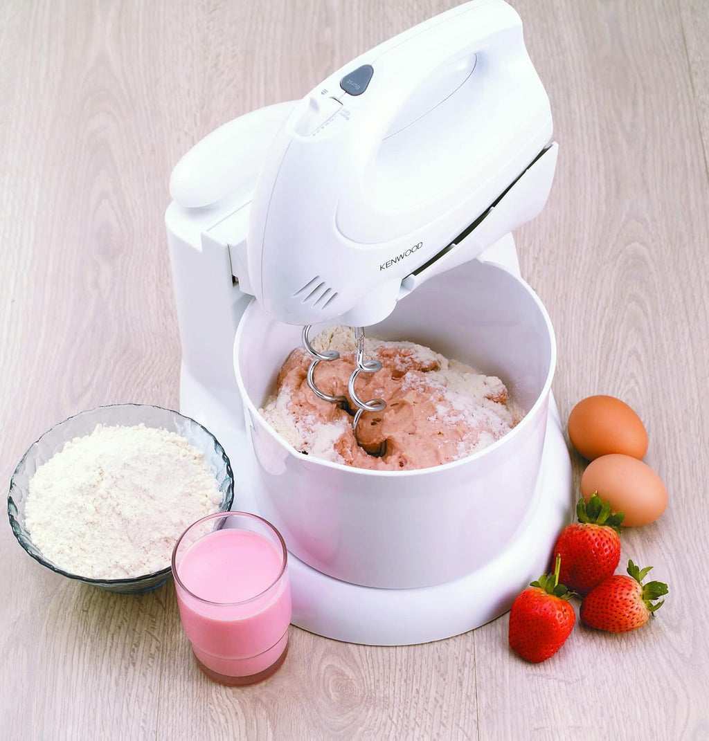 Kenwood Stand & Hand Mixer 250W | 6 Speeds + Turbo, 2.7L Bowl | HM430