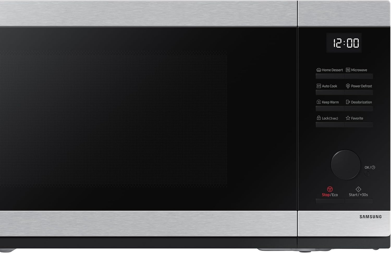 Samsung Microwave 32L – Grill, Power Defrost, TDS, Dial Control, Stainless, MS32DG4504ATSG