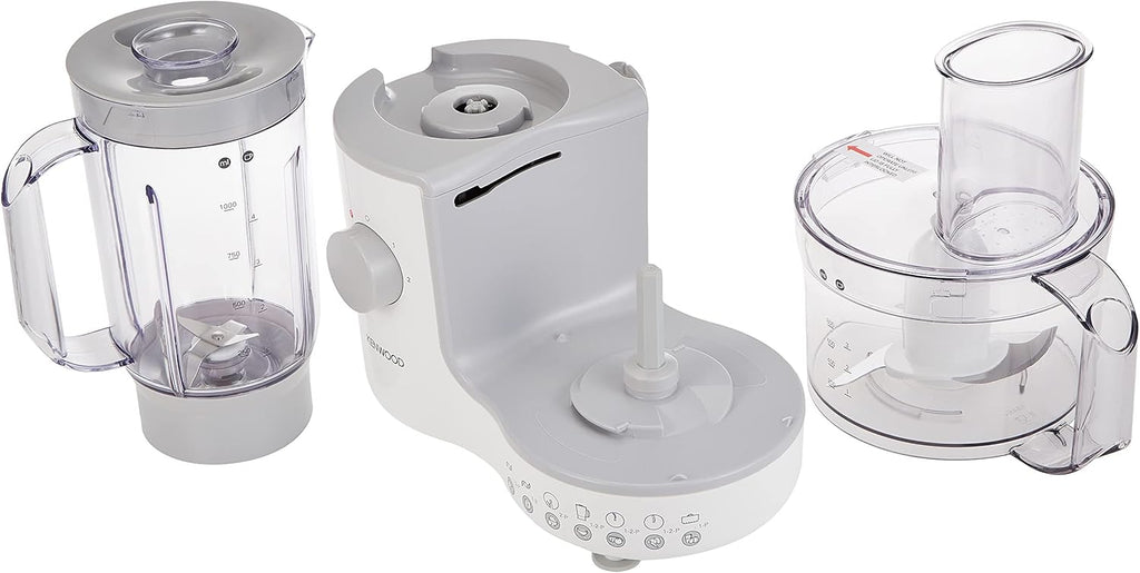 Kenwood Food Processor + Blender 600W | 1.4L Bowl, 2 Speeds + Pulse | FP190