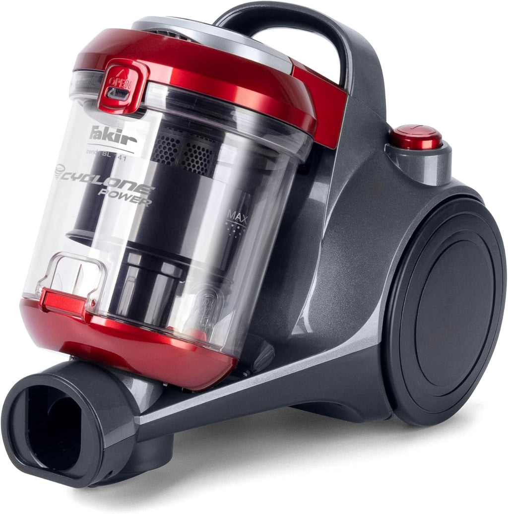Fakir Vacuum Cleaner Canister Bagless, 700 Watt, BL141