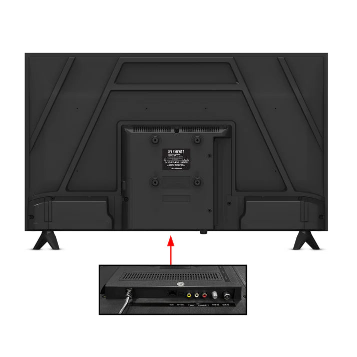 KB ELEMENTS 32" QLED FULL HD Smart TV VIDAA, Frameless Design (ELT32VQ8DE)